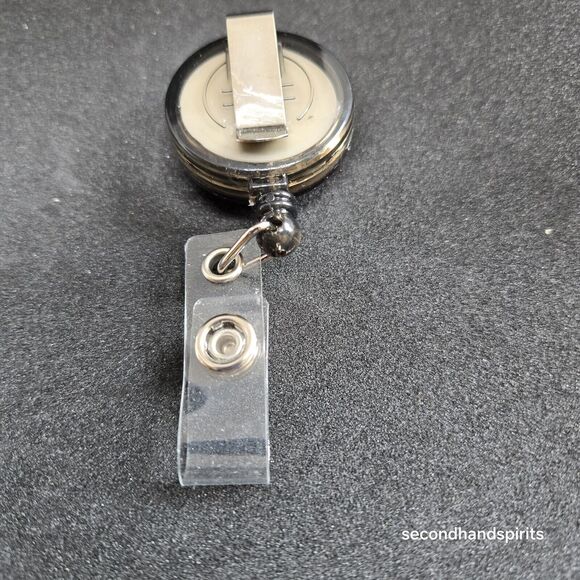 Halloween Pumpkin JOL Badge Reel, Retractable Badge Holder Clip, ID Holder - Picture 2 of 2